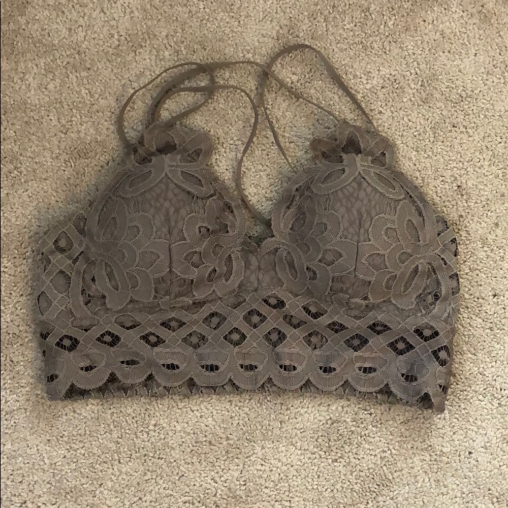 Lace Bralette Size Large